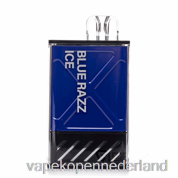 Vape Nederland Instabar Ultra 12000 Wegwerpblauw Razz-ijs